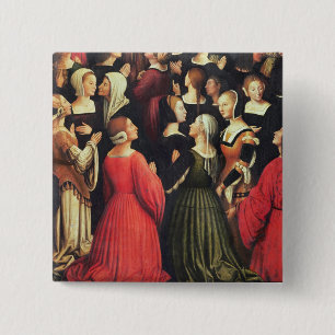 Krönung der Jungfrau, 1513 (Öl auf Platte) (det Button