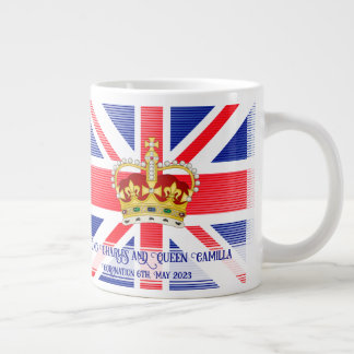 Krönung der King Charles III Coffee Tasse