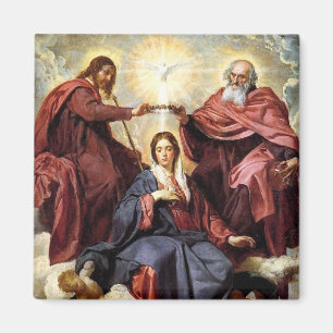 Krönung des Jungfrau-Mary-Magneten Magnet