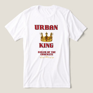KRÖNUNG EINES STÄDTISCHEN KÖNIGS MÄNNER WEISS & RO Tri-Blend SHIRT