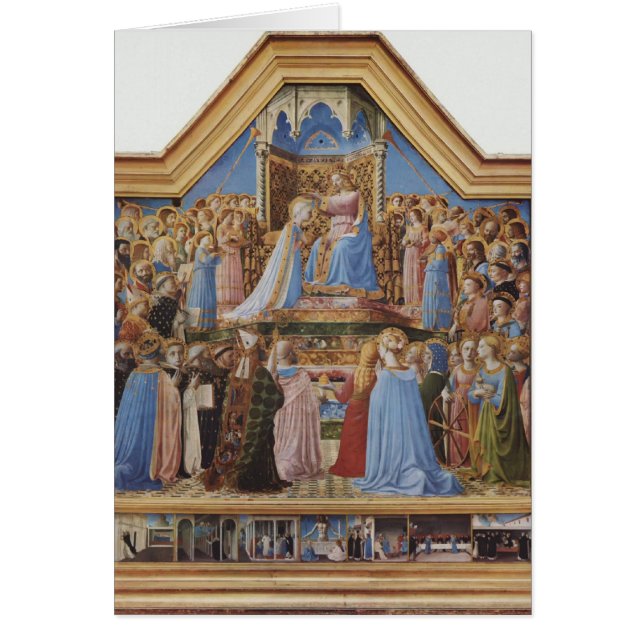 Krönung Fra Angelico- der Jungfrau (Vorne)