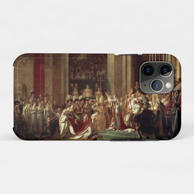 Krönung Napoleons Case-Mate iPhone Hülle (Rückseite (Horizontal))