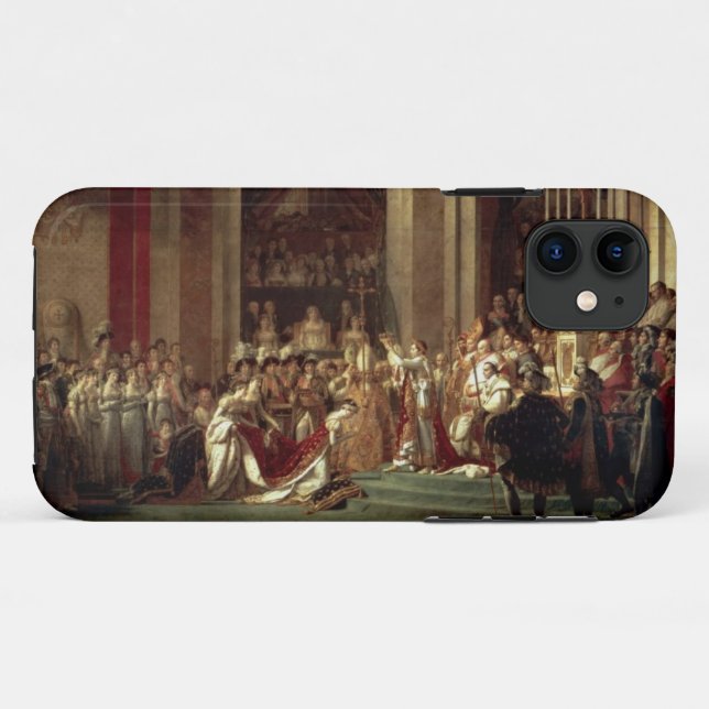 Krönung Napoleons Case-Mate iPhone Hülle (Rückseite (Horizontal))