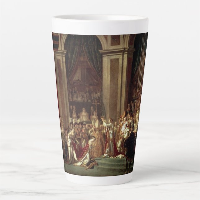 Krönung Napoleons Milchtasse (Vorderseite)
