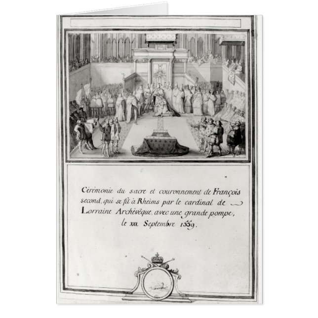 Krönung von Francis II (Vorne)