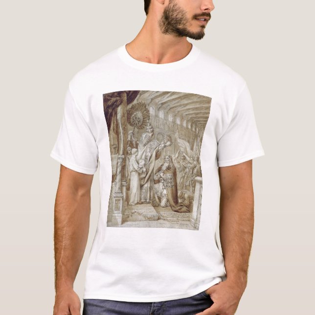 Krönung von Karl der Große T-Shirt (Vorderseite)