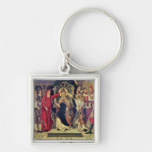 Krönung von Papst Celestine V im August 1294 Schlüsselanhänger