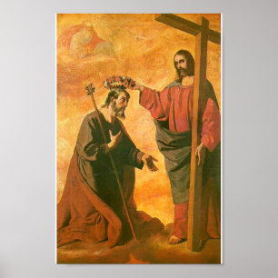 Krönung von St. Joseph Poster