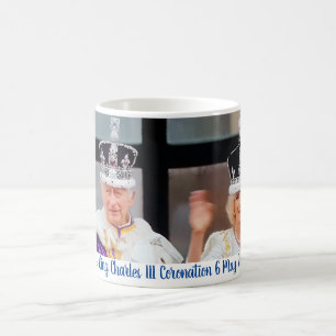 Krönungs-Gedenktasse für König Charles III Kaffeetasse