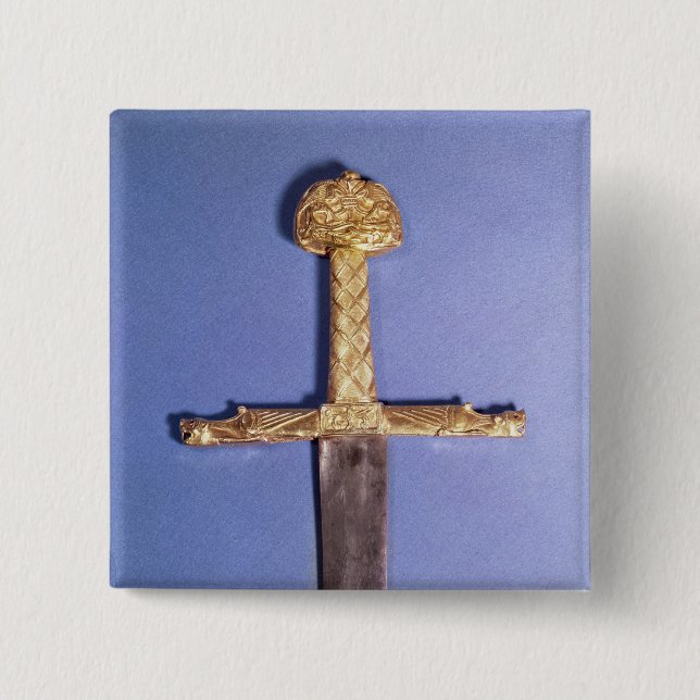 Krönungsklinge der Könige von Frankreich Button (Vorderseite)
