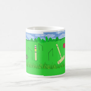 Kroquet-Spiel Kaffeetasse
