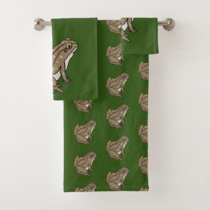 Kröte Badhandtuch Set