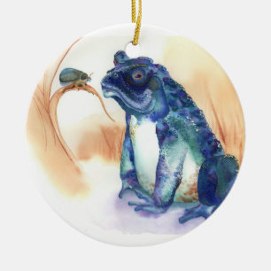 Kröte, Frosch Keramikornament