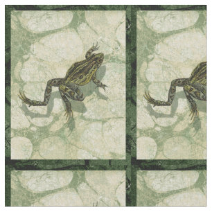 Kröte Swinning im Wasser Stoff