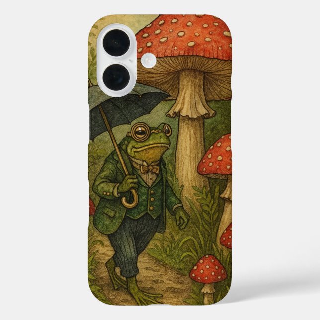 Kröte und Pilz Case-Mate iPhone Hülle (Rückseite)