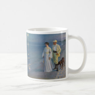 Kroyer - Der Künstler und seine Ehefrau am Strand Kaffeetasse
