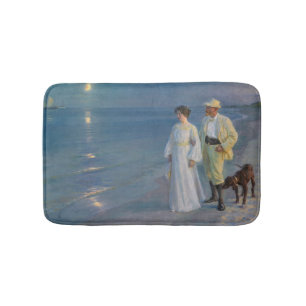 Kroyer - Der Künstler und seine Frau am Strand Badematte
