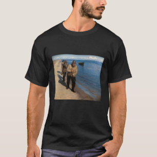 Kroyer - Drei Fischer ziehen ein Boot T-Shirt