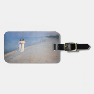 Kroyer - Sommer-Abend am Skagen Beach Gepäckanhänger