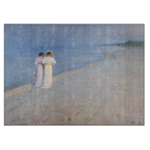 Kroyer - Sommer-Abend am Skagen Beach Schneidebrett