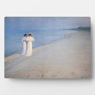 Kroyer - Sommerabend am Strand von Skagen Fotoplatte