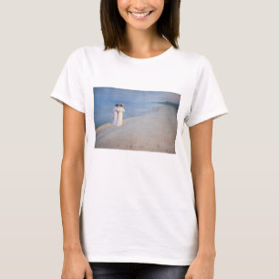 Kroyer - Sommerabend am Strand von Skagen T-Shirt