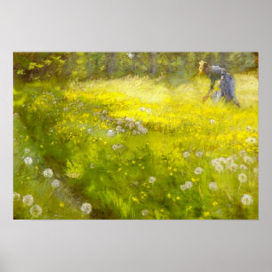 Kroyer's Garden in Skagen Poster