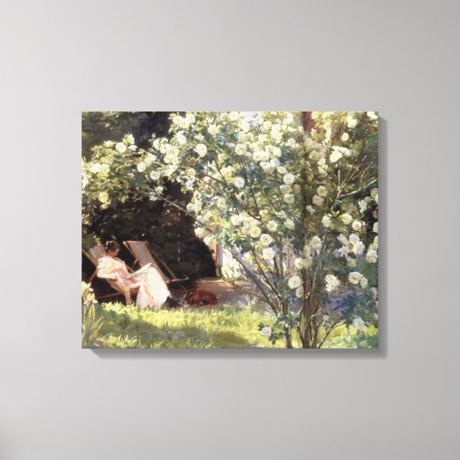 Kroyer's Les-Rose Leinwanddruck (Vorderseite)