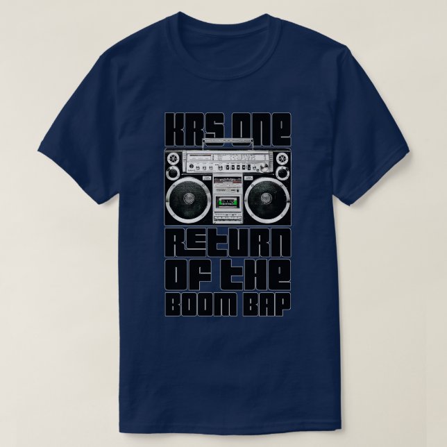 KRSOne Rückkehr des Boom Bap T-Shirt (Design vorne)