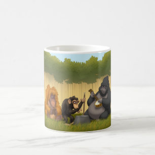 Krug-Band der Affen-Tasse Kaffeetasse