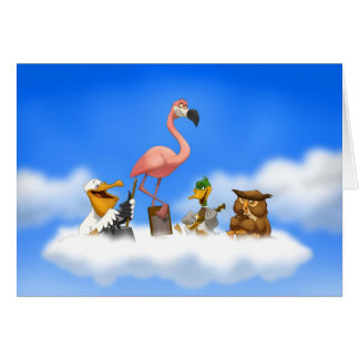 Krug-Band O Vogel-Karte (freier Raum nach innen)