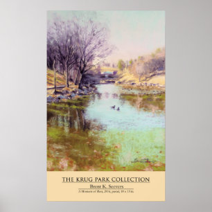 Krug Park-Sammlungs-Plakat Poster