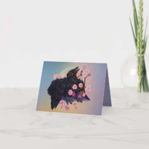 Kruge mit Apfelblüten Karte