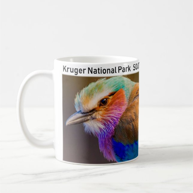 Kruger Nationalpark Lilac Brustwalze Kaffeetasse (Links)