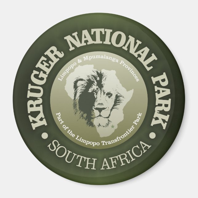 Kruger Nationalpark Magnet (Vorne)