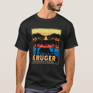 Kruger Nationalpark Safari Rhino Afrika Grosses Fü T-Shirt