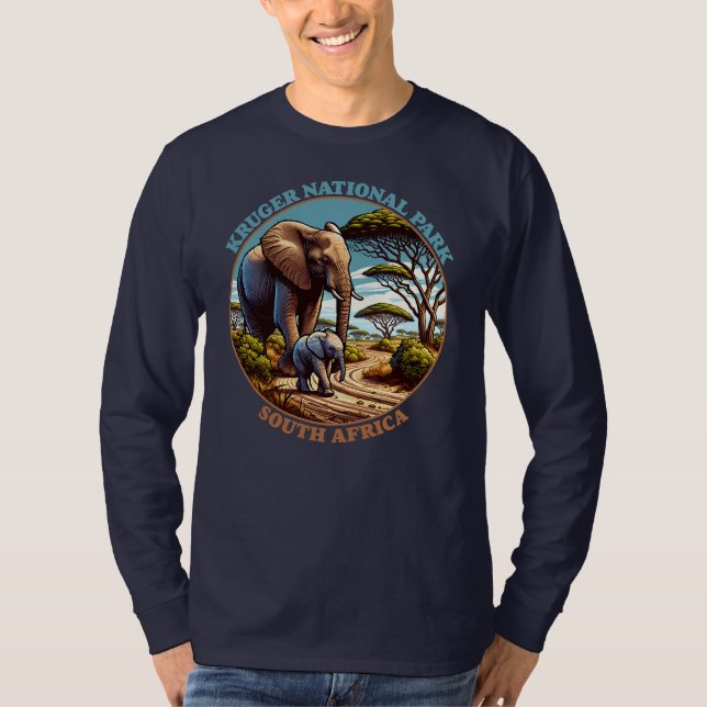 Kruger Nationalpark Südafrika T-Shirt (Vorderseite)