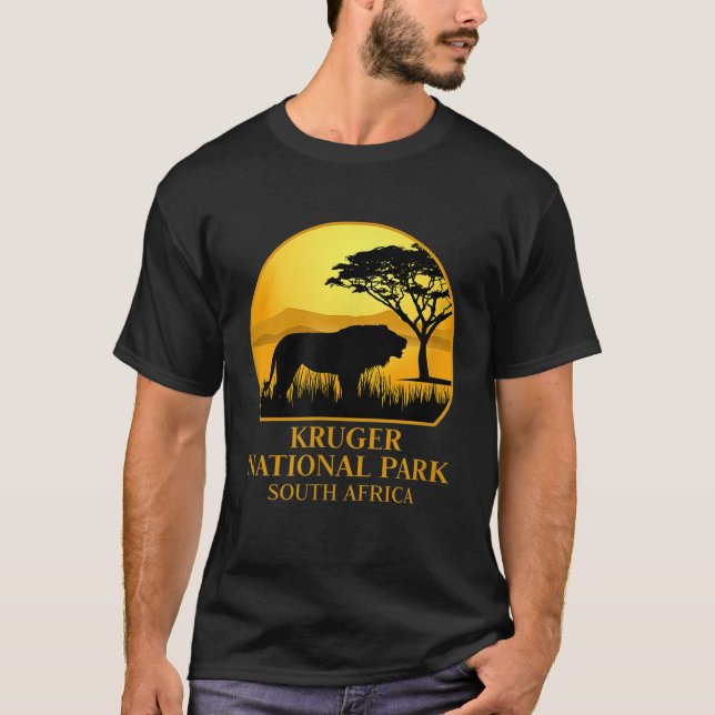 Kruger Nationalpark Südafrika T-Shirt (Vorderseite)