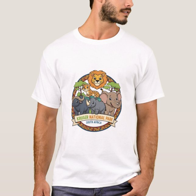 KRÜGER-NATIONALPARK T-Shirt (Vorderseite)