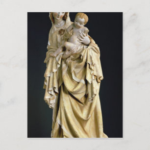 Krumauer Madonna, um 1400 Postkarte