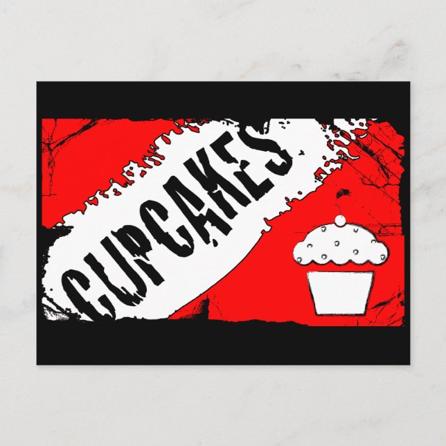 Krümelkuchen Postkarte (Vorderseite)