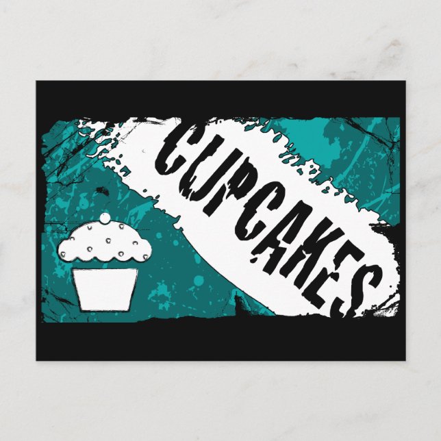 Krümelkuchen Postkarte (Vorderseite)