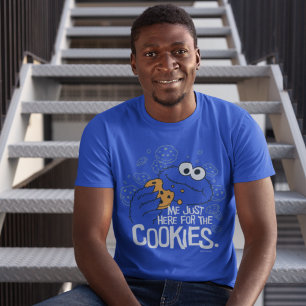 Krümelmonster Just Here for the Cookies T-Shirt