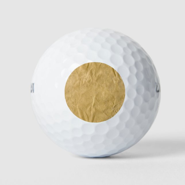 Krümelpappe Textur Golfball (Vorderseite)