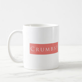 Krumen! Schlichtes Rosa Tasse