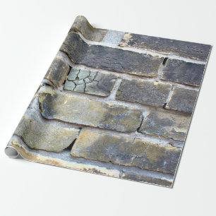 Krummeln, Soft Grunge Brick Wall Geschenkpapier
