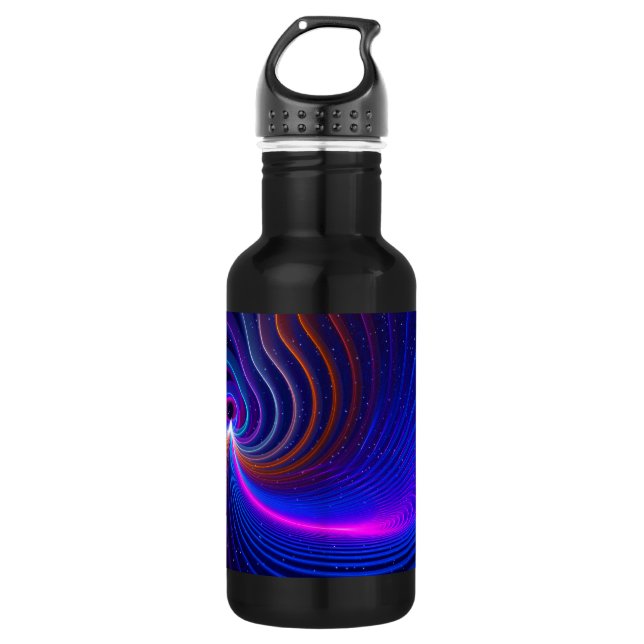 Krümmung Edelstahlflasche (Vorderseite)