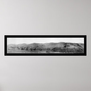 Krüppel-Nebenfluss-Colorado-Foto 1895 Poster