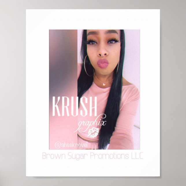 Krush Graphix Poster 12 von Ahsek Novel (Vorne)