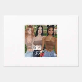 Krush Graphix von Ahsek Novel Gift Wrap 99 Geschenkpapier Set